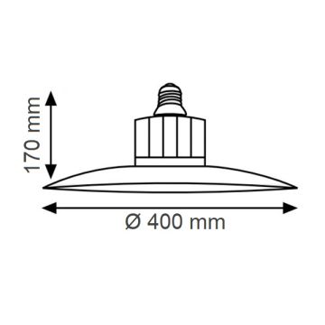 K2 GLOBAL KES142 150 Watt LED Pendante Armatür - Beyaz Işık (6500K)