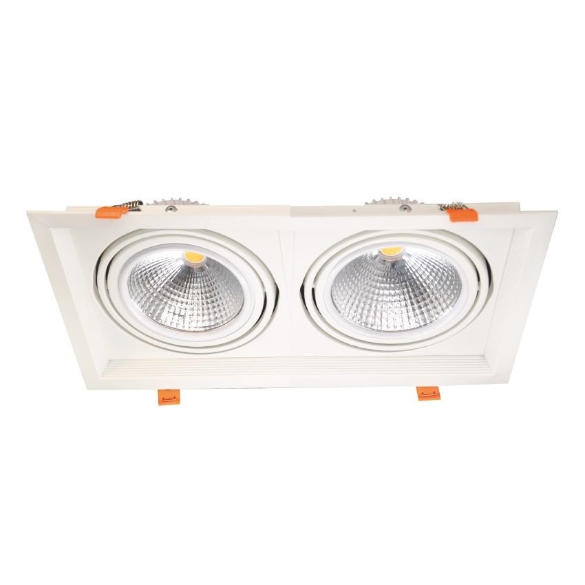 MOLLED MOL2082Y 2x9 Watt Beyaz Kasa LED Mağaza Spotu (SAMSUNG/OSRAM LED & PHILIPS/EAGLERISE Driver)