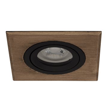 goldX ZE818-BRE Bronz Eskitme Kare Spot Kasası