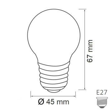 HOROZ 001-017-0001 RAINBOW 1 Watt Mavi Gece Lambası