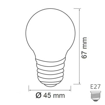 HOROZ 001-017-0001 RAINBOW 1 Watt Yeşil Gece Lambası