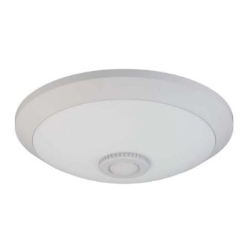 HOROZ 400-120-143 18 Watt Sensörlü LED Glop Armatür - Plastik Gövde - Beyaz Işık (6400K)