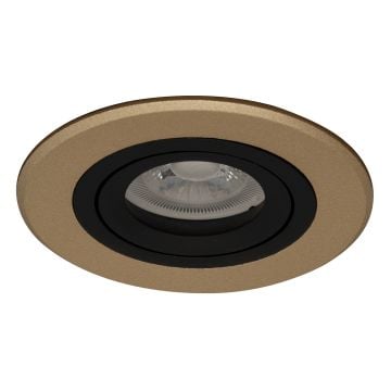 goldX ZE807-G Gold Sıva Altı Yuvarlak Spot Kasası