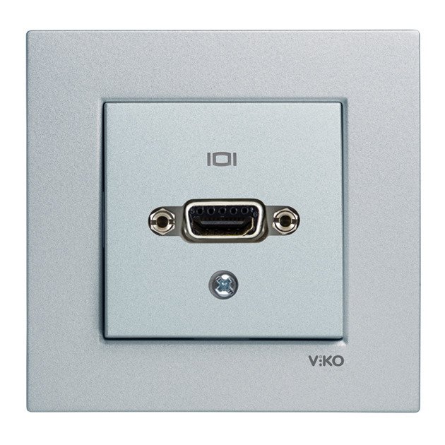 VİKO Novella/Trenda 92605013 VGA Konnektör Kapağı [Gümüş]