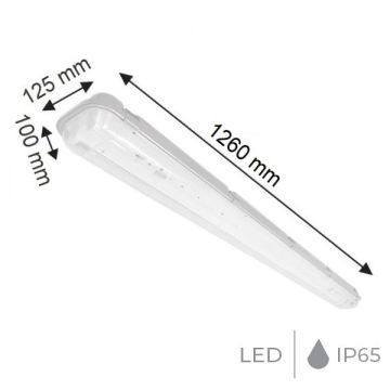 K2 GLOBAL KDL477 40 Watt IP65 Exproof LED Etanj Armatür (OSRAM LED & OSRAM Driver)