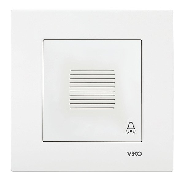 VİKO Karre/Meridian 90967106 Zil (Buzzer) [Beyaz]