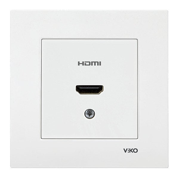 VİKO Karre/Meridian 90967168 HDMI Konnektör [Beyaz]