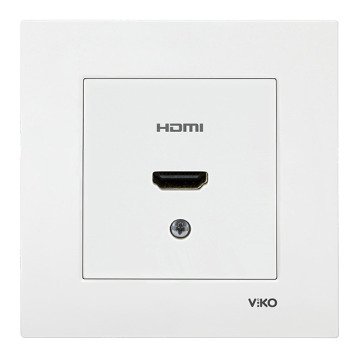 VİKO Karre/Meridian 90967168 HDMI Konnektör [Beyaz]