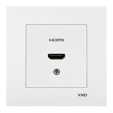 VİKO 90967168 HDMI Konnektör [Beyaz]