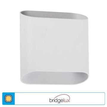 JUPITER LW448 B 2x3 Watt Beyaz Çift Yönlü Dış Mekan LED Aplik - Gün Işığı (3000K)