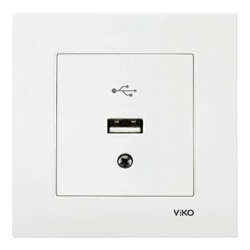 VİKO Karre/Meridian 90967166 USB Konnektör [Beyaz]