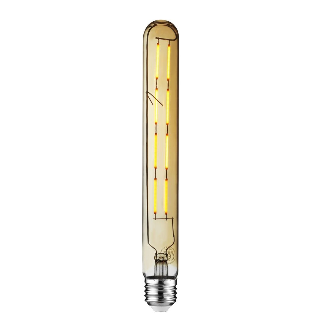 HOROZ 001-033-0008 8 Watt 23.5 cm LED Rustik Çubuk Ampul (Amber)