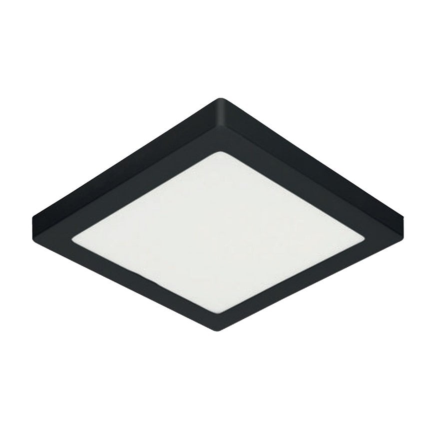 HOROZ 016-084-0036-S 36 Watt Siyah Sıva Üstü Kare Backlight LED Panel - Plastik Kasa