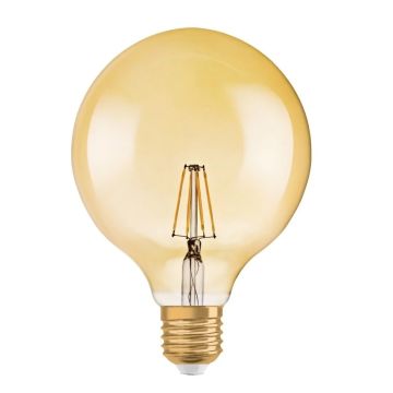 OSRAM 6.5 Watt G125 Rustik Glop Ampül - Amber (2500K)