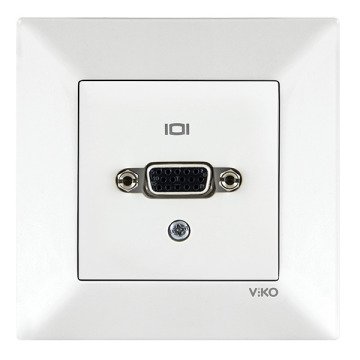 VİKO Karre/Meridian 90967164 VGA Konnektör [Beyaz]