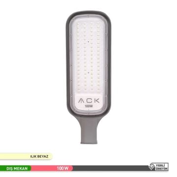 ACK AT41-19110 100 Watt LED Sokak Armatürü - Ilık Beyaz (4000K)