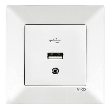VİKO Karre/Meridian 90967167 VGA Konnektör (Klemensli) [Beyaz]