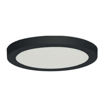 HOROZ 016-083-0036-S 36 Watt Siyah Sıva Üstü Yuvarlak Backlight LED Panel - Plastik Kasa