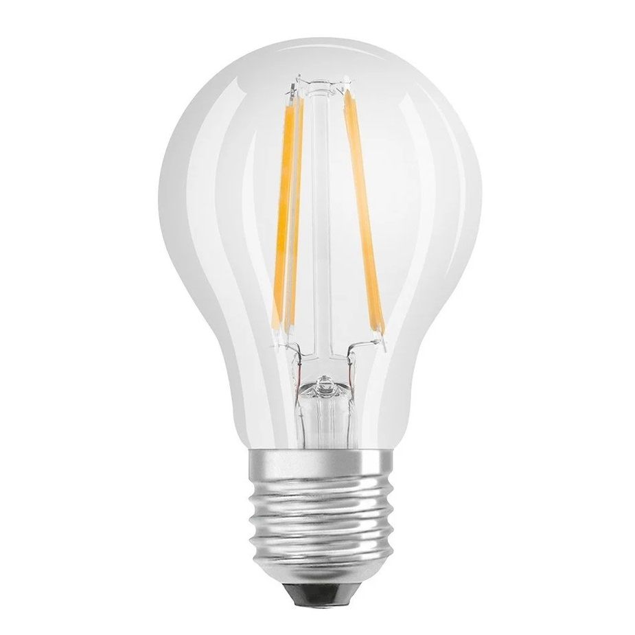 OSRAM 7 Watt Şeffaf Camlı A60 Rustik LED Ampül - Sarı Işık (2700K) [Led Flement Classic A60 7W/827 E27 CL]