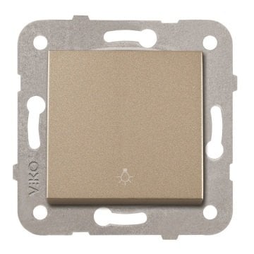 VİKO Novella/Trenda 92605203 Light Anahtarı Düğmesi [Bronz]