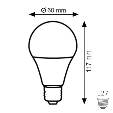 K2 GLOBAL KES186 9 Watt Dimli LED Ampul