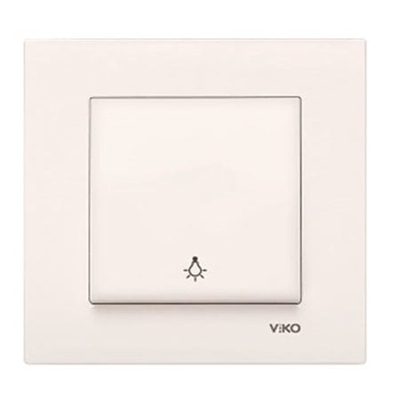 VİKO Novella/Trenda 92605803 Light Anahtarı Düğmesi [Krem]