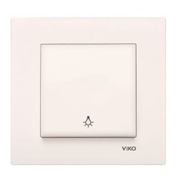 VİKO Novella/Trenda 92605803 Light Anahtarı Düğmesi [Krem]