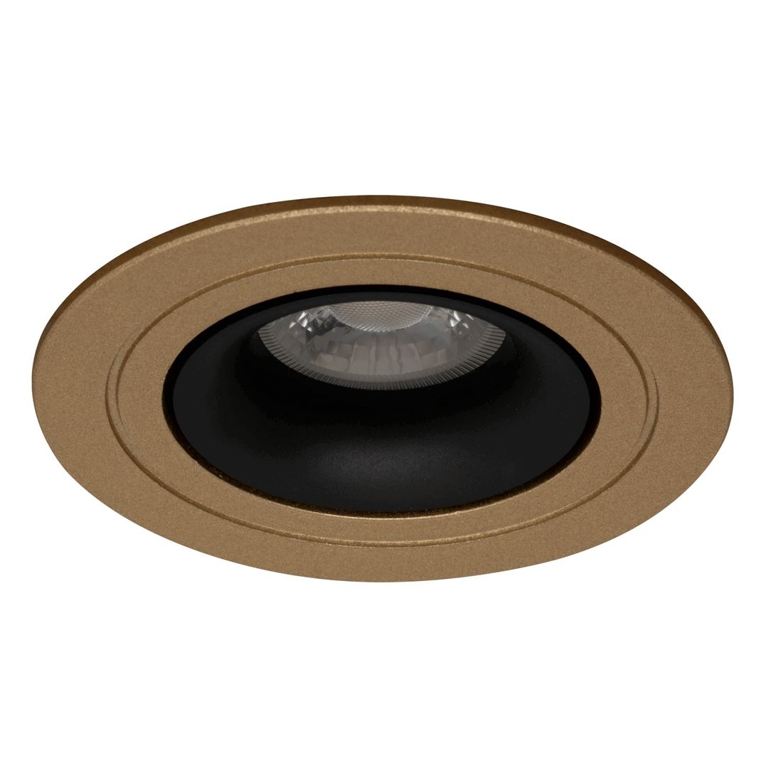goldX ZE773-G Gold Sıva Altı Yuvarlak Spot Kasası