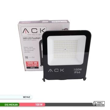 ACK AT62-19132 100 Watt LED Projektör - Beyaz Işık (6500K)