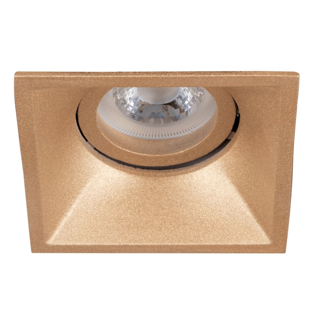 goldX ZE647-BR Bronz Sıva Altı Kare Spot Kasası