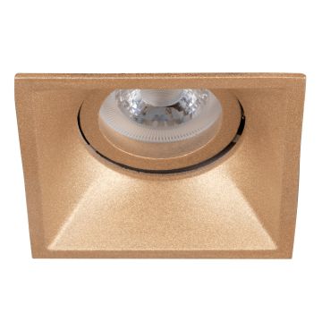 goldX ZE647-BR Bronz Sıva Altı Kare Spot Kasası