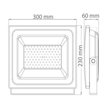 ACK AT61-09102 100 Watt LED Projektör - Gün Işığı (3000K)