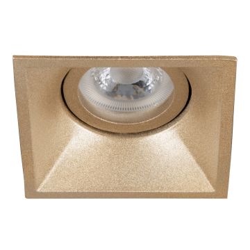 goldX ZE647-G Gold Sıva Altı Kare Spot Kasası