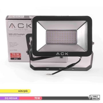 ACK AT61-07002 50 Watt LED Projektör - Gün Işığı (3000K)