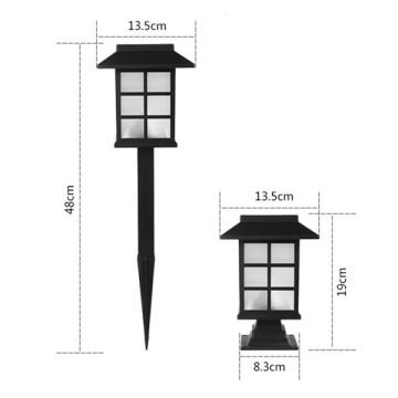 FORLIFE FL-3221 15 Watt Solar Set Üstü Armatür / Kazıklı Çim Armatürü