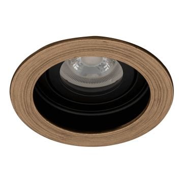 goldX ZE780-BRE Bronz Eskitme Sıva Altı Yuvarlak Spot Kasası