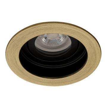 goldX ZE780-PE Prinç Eskitme Sıva Altı Yuvarlak Spot Kasası