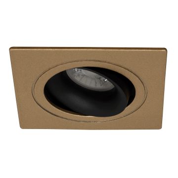 goldX ZE770-G Gold Sıva Altı Kare Spot Kasası