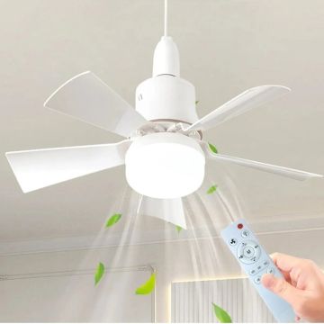 CATA CT-1155 Karayel 82 Watt Fanlı LED Ampul - Dimli - 3 Işık Renki (Beyaz + Ilık Beyaz + Gün Işığı)