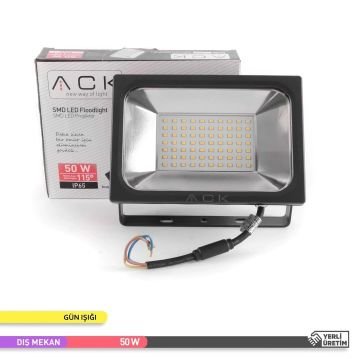 ACK AT61-05002 50 Watt LED Projektör - Gün Işığı (3000K)