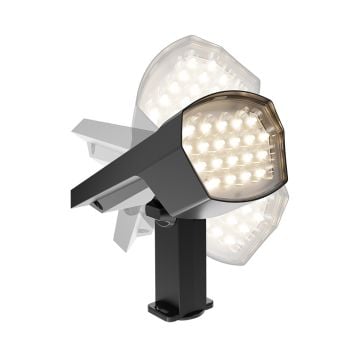 Braytron BG36-00592 12 Watt Kazıklı RGB Solar Çim Armatürü/Duvar Apliği