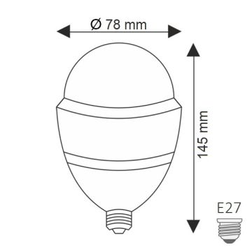 K2 GLOBAL KES178 3 Watt RGB Disco Ampul