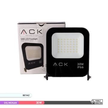 ACK AT62-03032 30 Watt LED Projektör - Beyaz Işık (6500K)