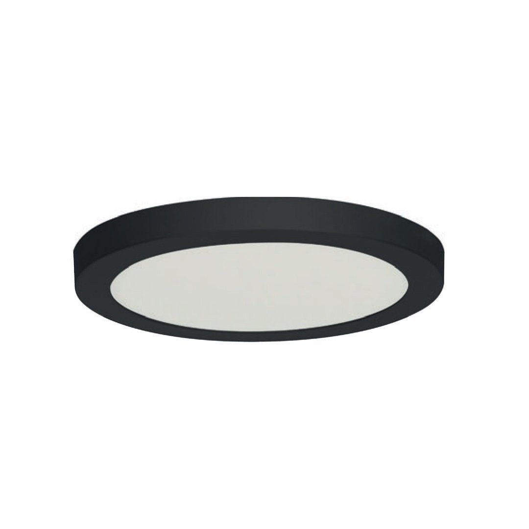 HOROZ 016-083-0018-S 18 Watt Siyah Sıva Üstü Yuvarlak Backlight LED Panel - Plastik Kasa