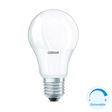 OSRAM 8.8 Watt A60 Dimli LED Ampul - Sarı Işık (6500K) [Paratahom Clas A60 8,8W/827 E27 Dım Fr]