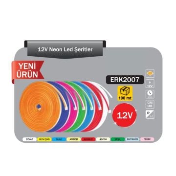 ERKled ERK2007 12 Volt Neon LED Şerit (5 Metre)