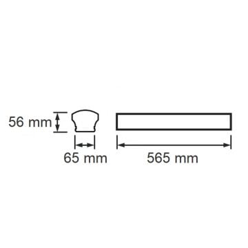 HOROZ 400-001-130 PROLINE 20 Watt 56.5 cm Nemliyer LED Etanj (IP65)