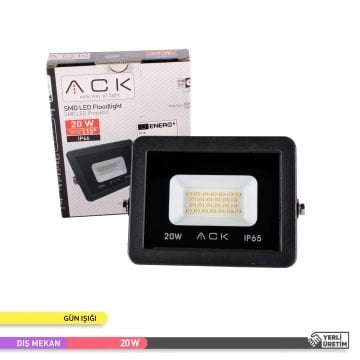 ACK AT62-02002 20 Watt LED Projektör - Gün Işığı (3000K)