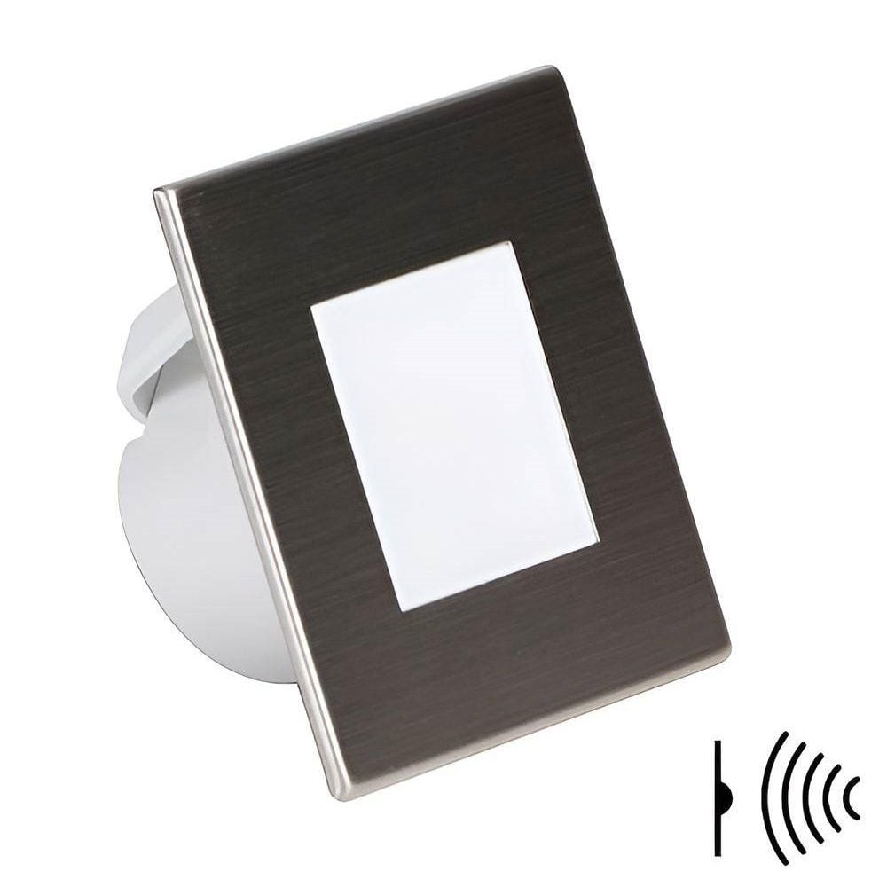 YCL YMA 1015 1.5 Watt Radar Sensörlü Sıva Altı Kare LED Merdiven Armatürleri