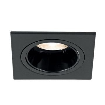 Braytron BH03-00711 Siyah Sıva Altı Kare Spot Kasası (GU10 Duylu)